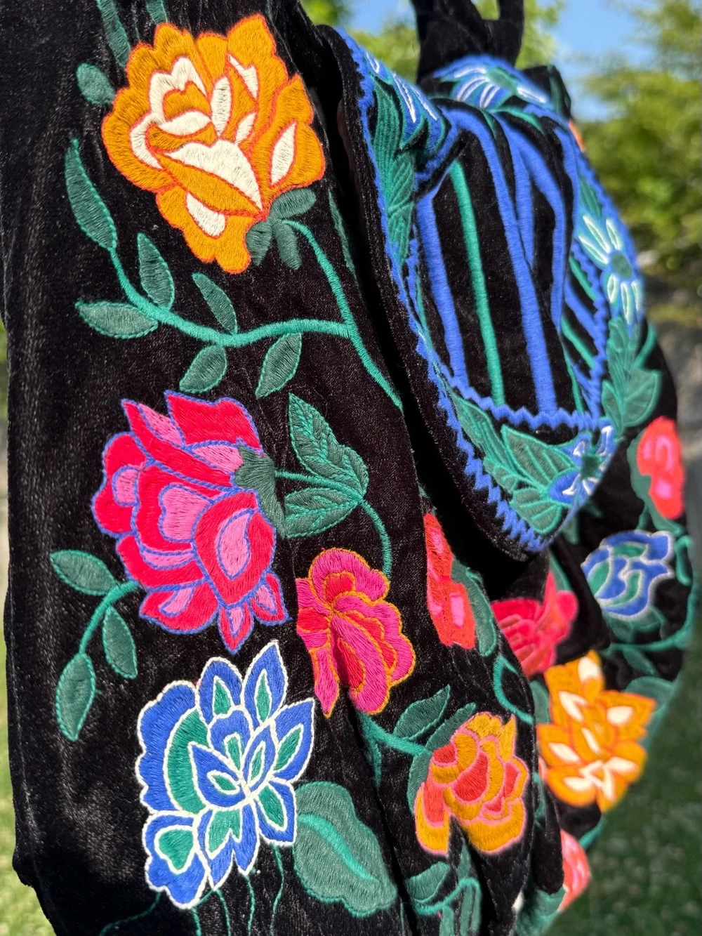 Zara floral any orange