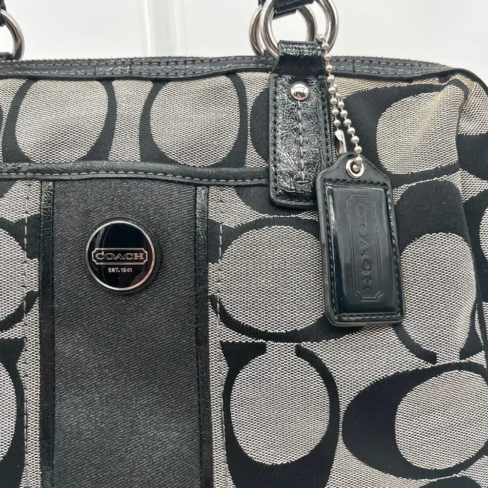 Coach signature satchel