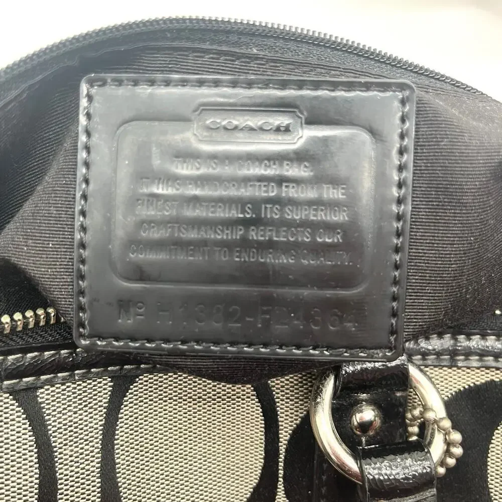 Coach signature satchel
