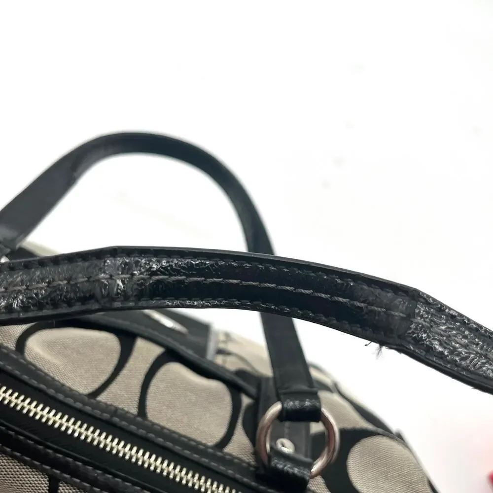 Coach signature satchel