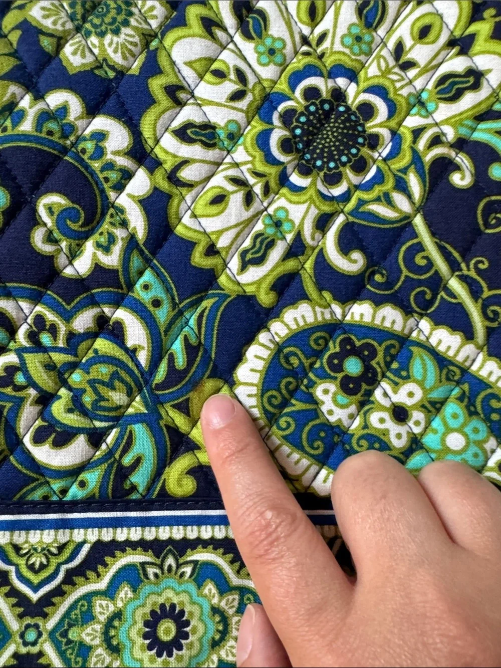 Vera Bradley quilted vera