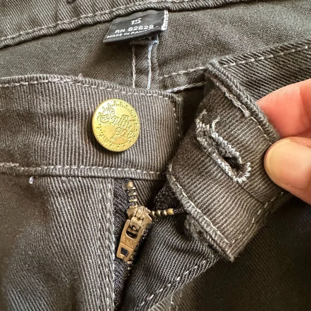 South Pole‎ Jeans Dark Gray Womens Size 15