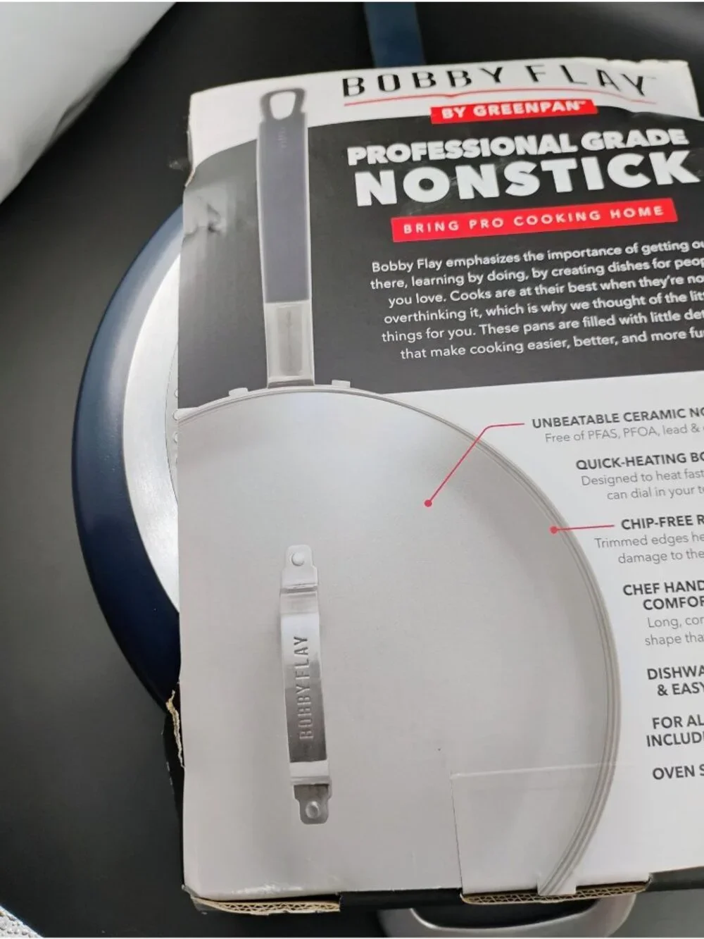 GreenPan damaged packaging
