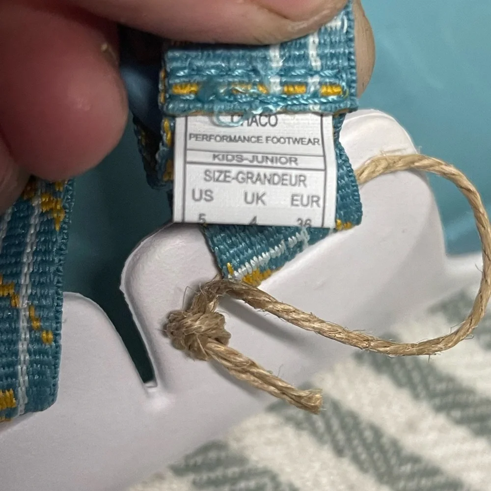 Chaco sandals teal