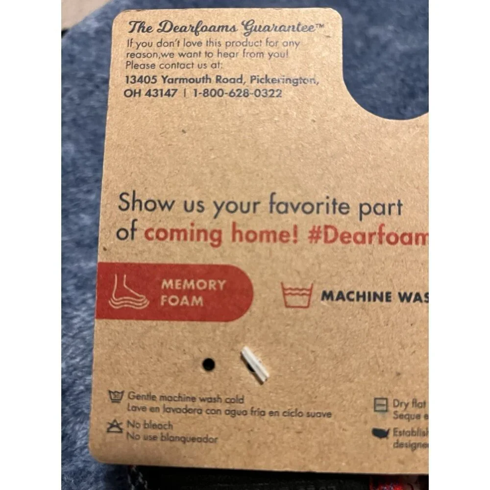 dearfoams new tags