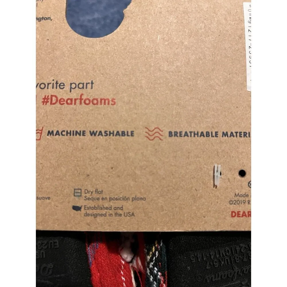 dearfoams new tags