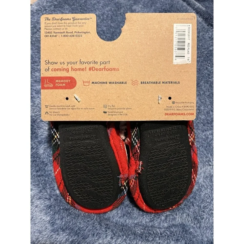 dearfoams new tags