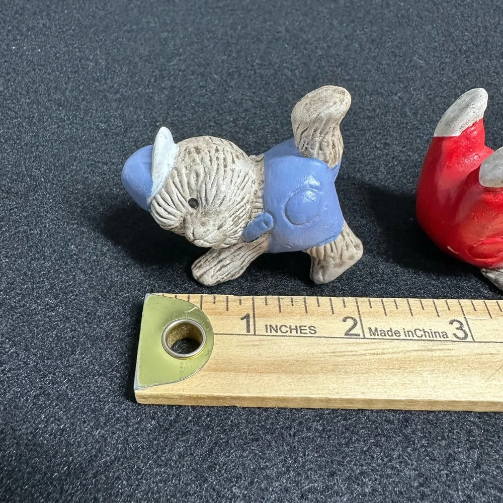Vintage Japan Style Anthropomorphic Mouse Figurines Set Of 3 Josef Style
