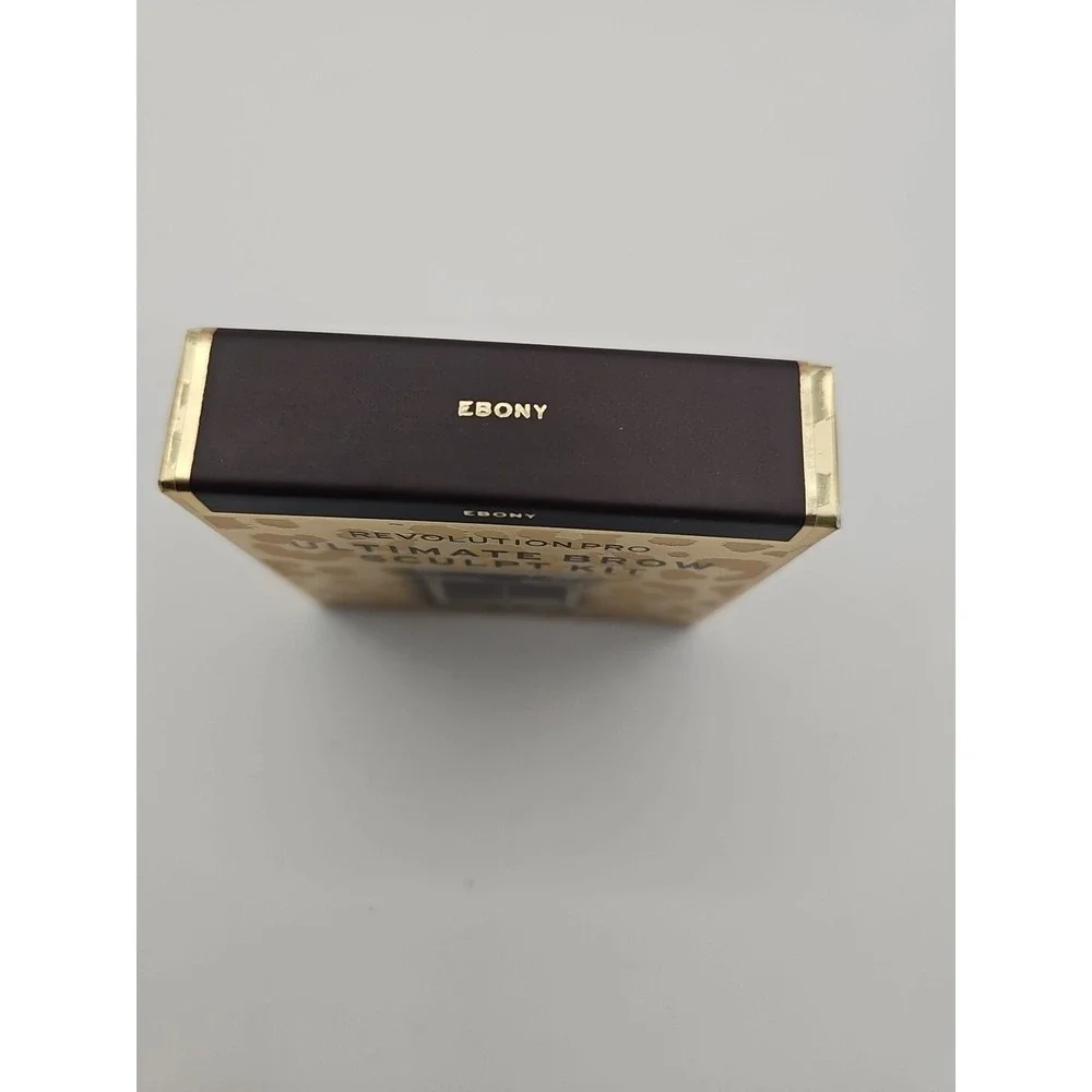 Revolution Pro Ultimate Brow Sculpt 5 Piece Kit‎ Tweezers Spoolie Brush Ebony 83