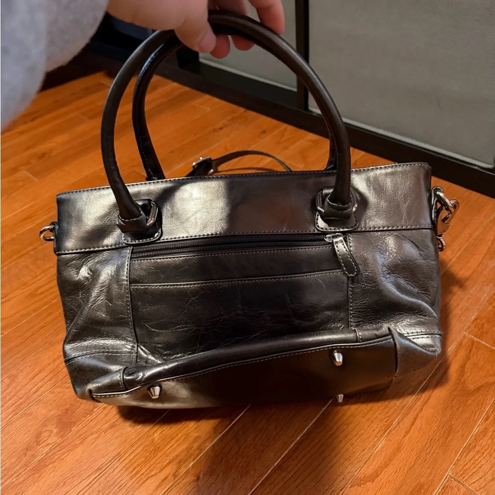 Giani Bernini‎ Women's Silver Crossbody Purse