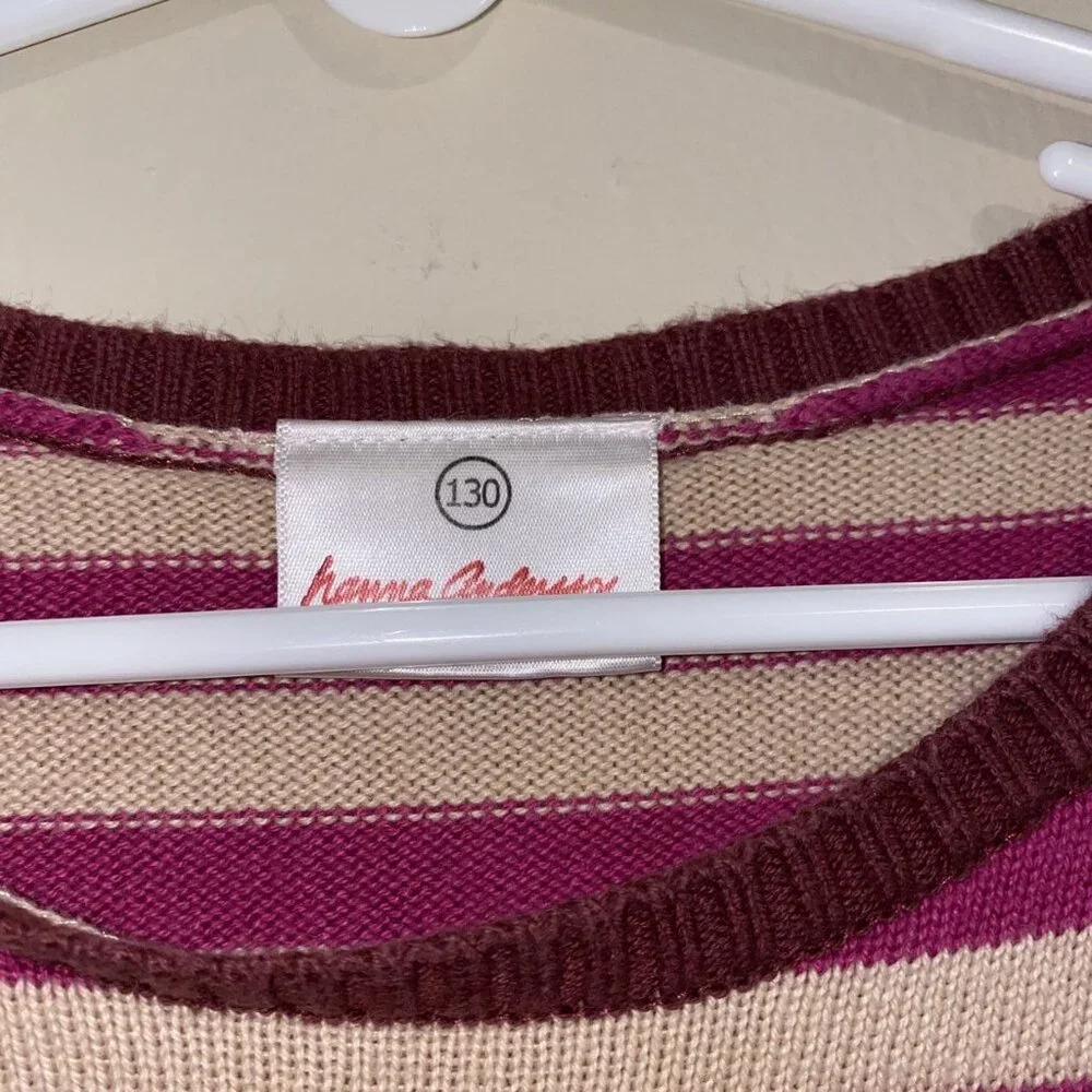Hanna Andersson Striped Sweater Dress