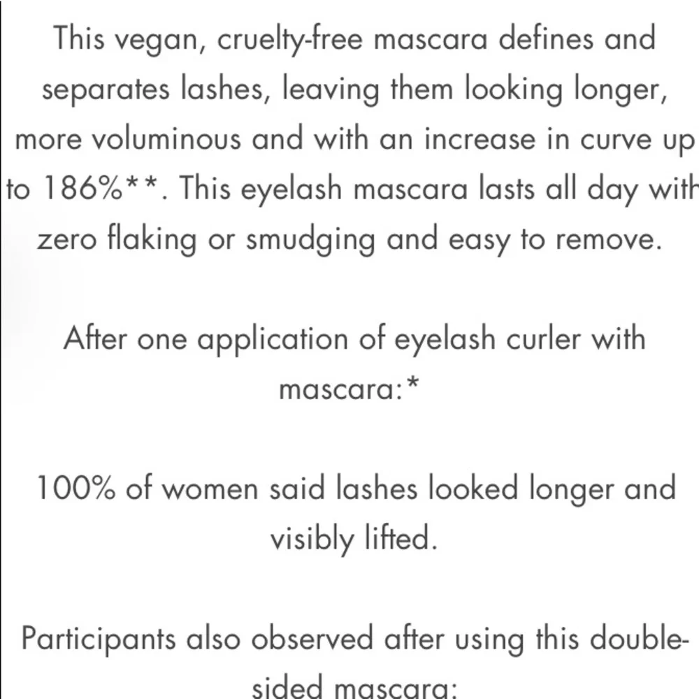 Trestique Good Vibes Mascara ( icelandic Black) with built in curler