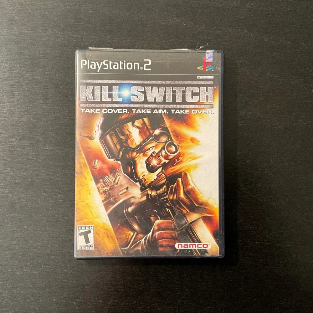 Kill Switch Playstation 2 PS2 Video‎ Game Namco Action Shooter Complete CIB