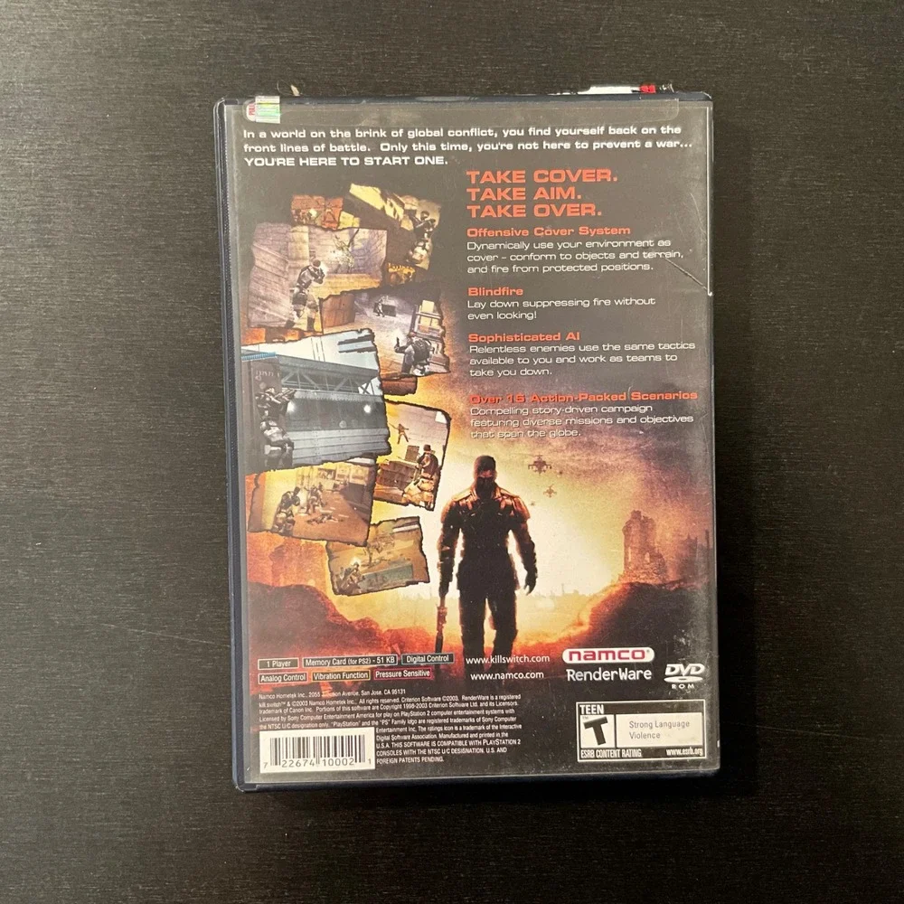 Namco kill switch