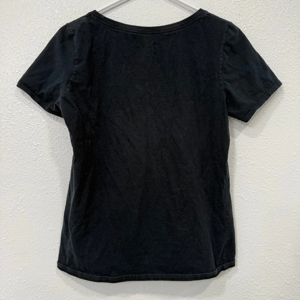 Nike Athletic Cut Tee Shirt Black Size‎ Large Graphic Logo The Nike Tee