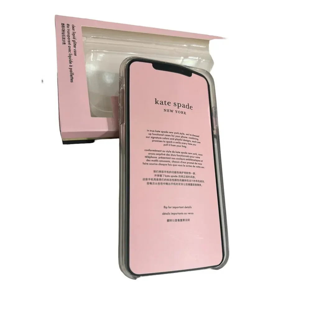 kate spade clear liquid