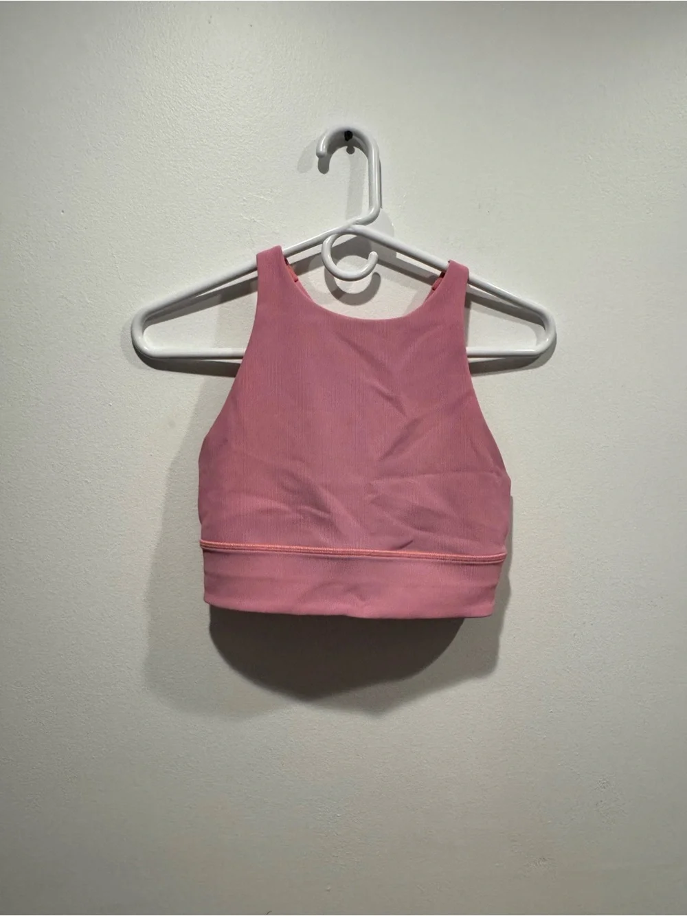 Lululemon Athletica High-Neck Longline Ribbed Bra