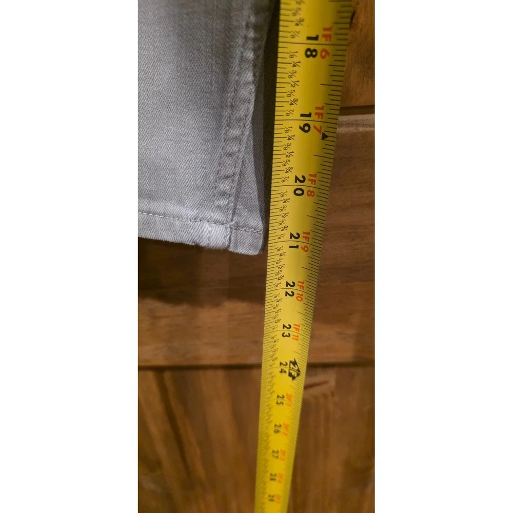 Abercrombie Jeans Girls 11/12 Gray High‎ Rise Balloon Denim Tapperd Skater