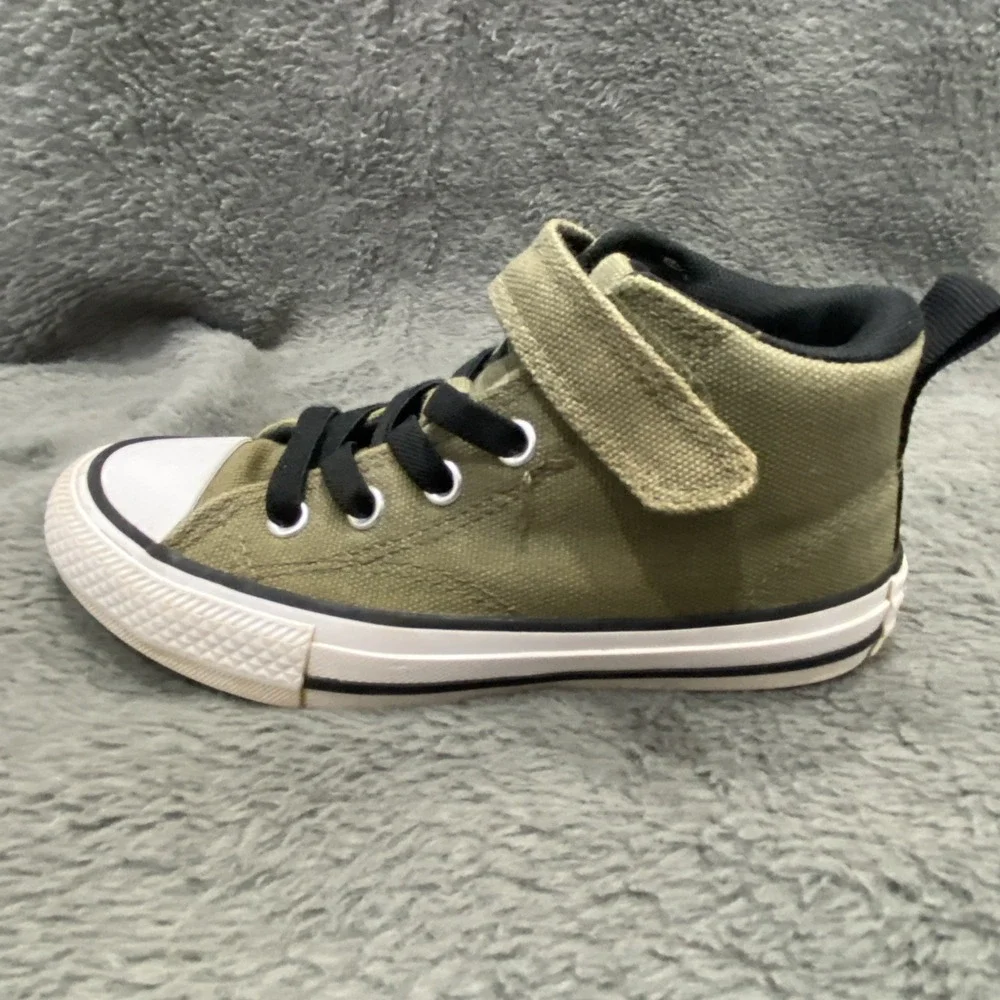 Converse Chuck Taylor All Star Malden Street Mid Top Sneaker Green Boy Youth 12