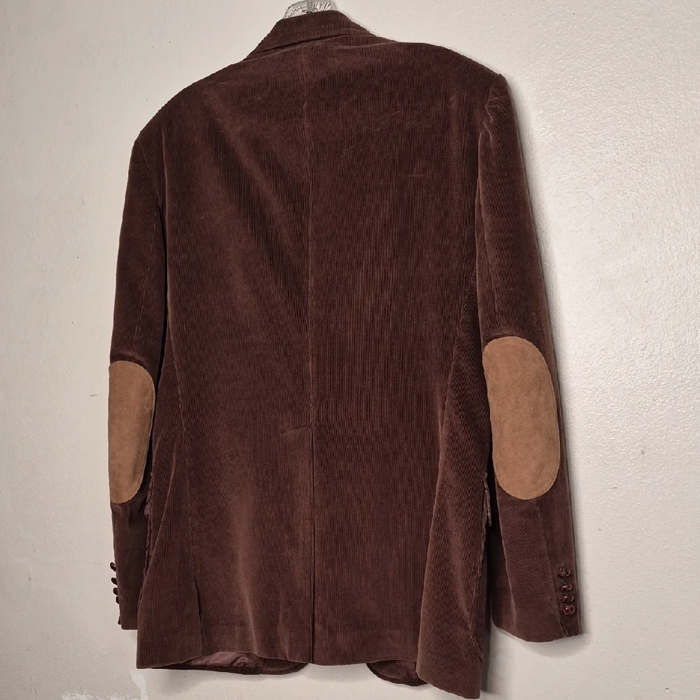 Brown Corduroy Sportcoat Blazer - Classic Men's Tailored Jacket