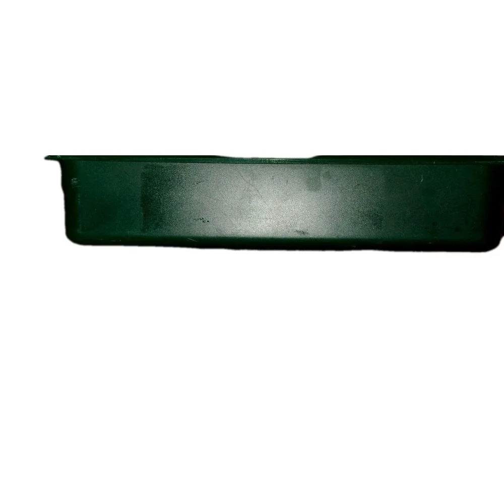 Vintage Rubbermaid Silverware Organizer Tray 2919 Flatware forest green, cutlery