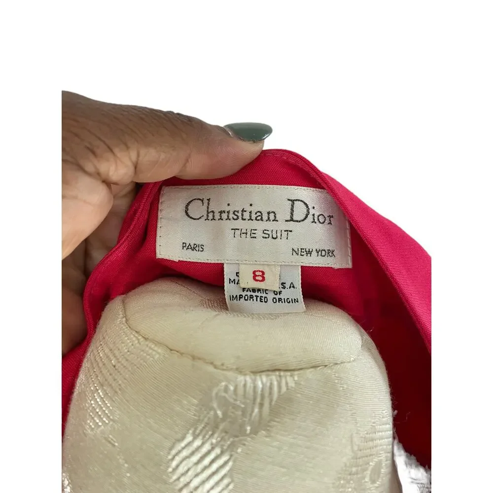 Dior length blazer back