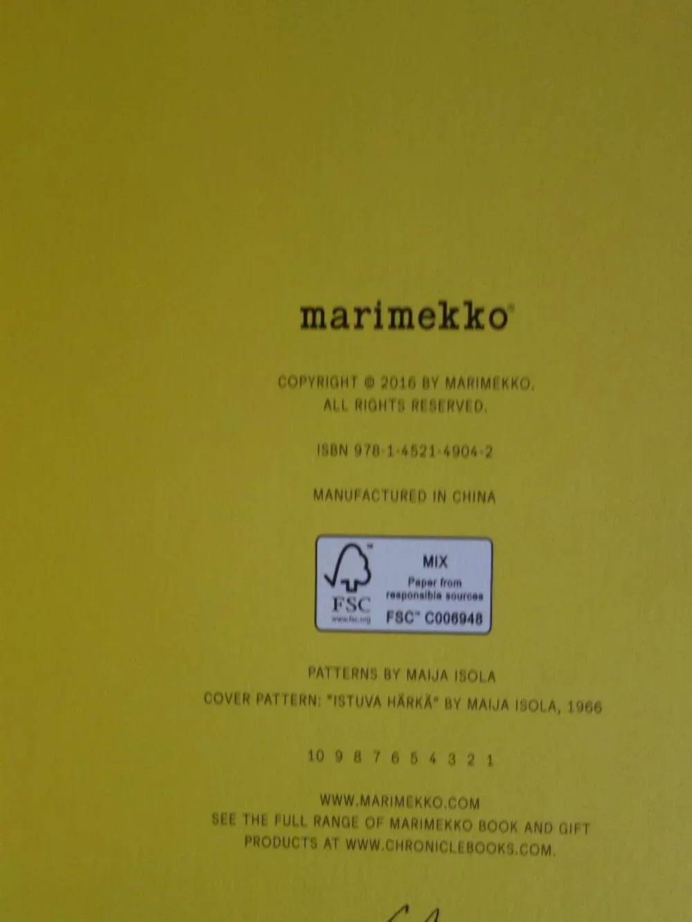Marimekko 2016 pink