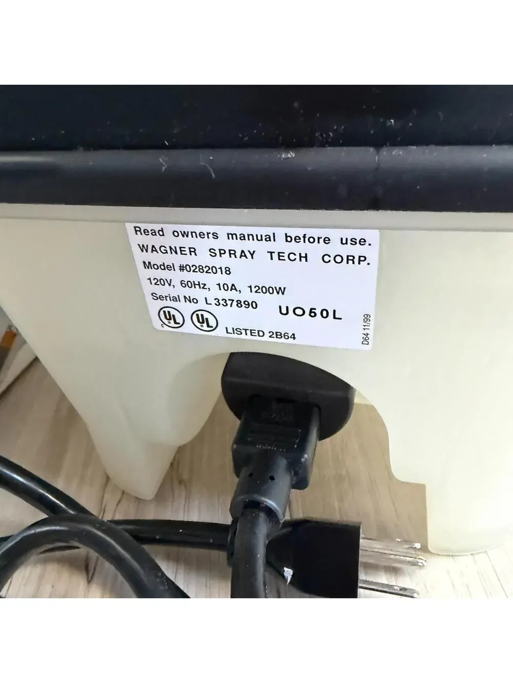 WAGNER 705 power
