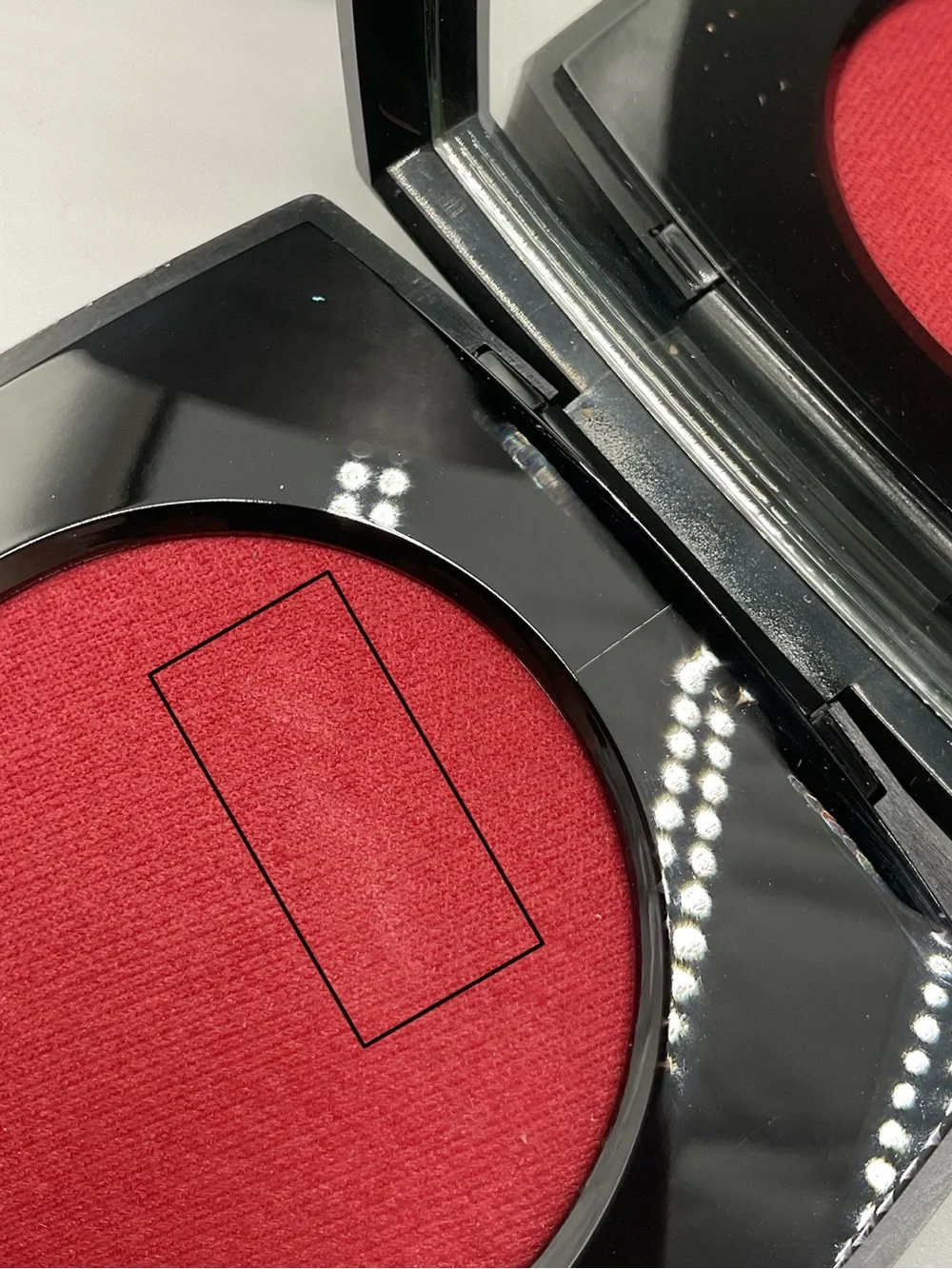 CHANEL red storage