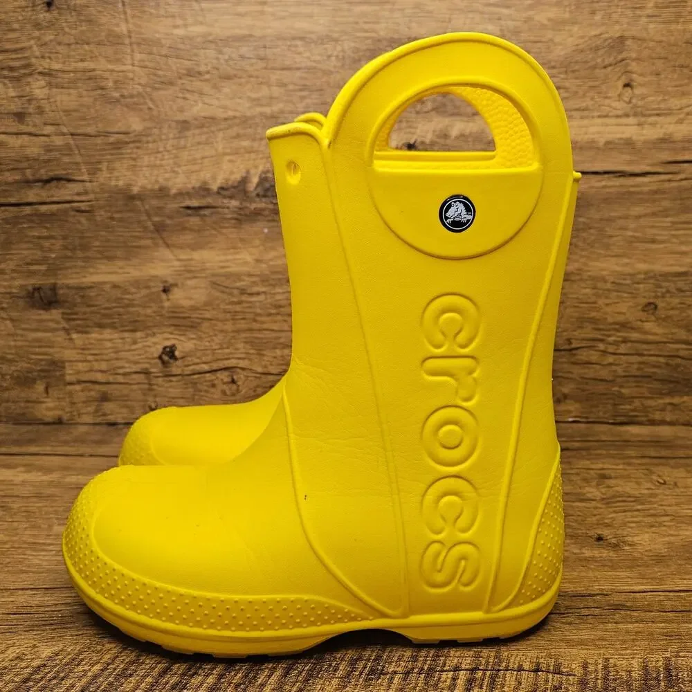 CROCS size yellow