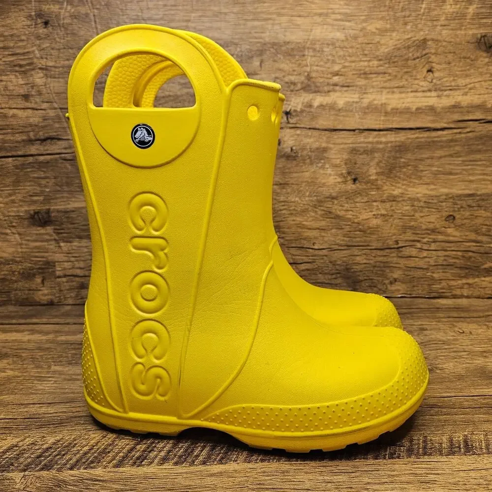 CROCS size yellow