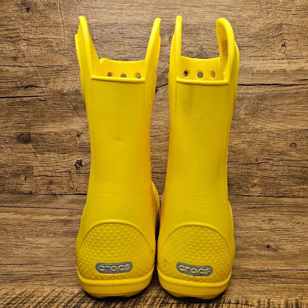CROCS size yellow