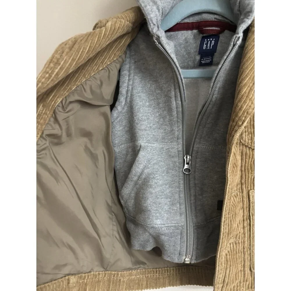 GAP zip button