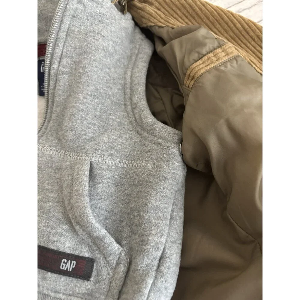 GAP zip button