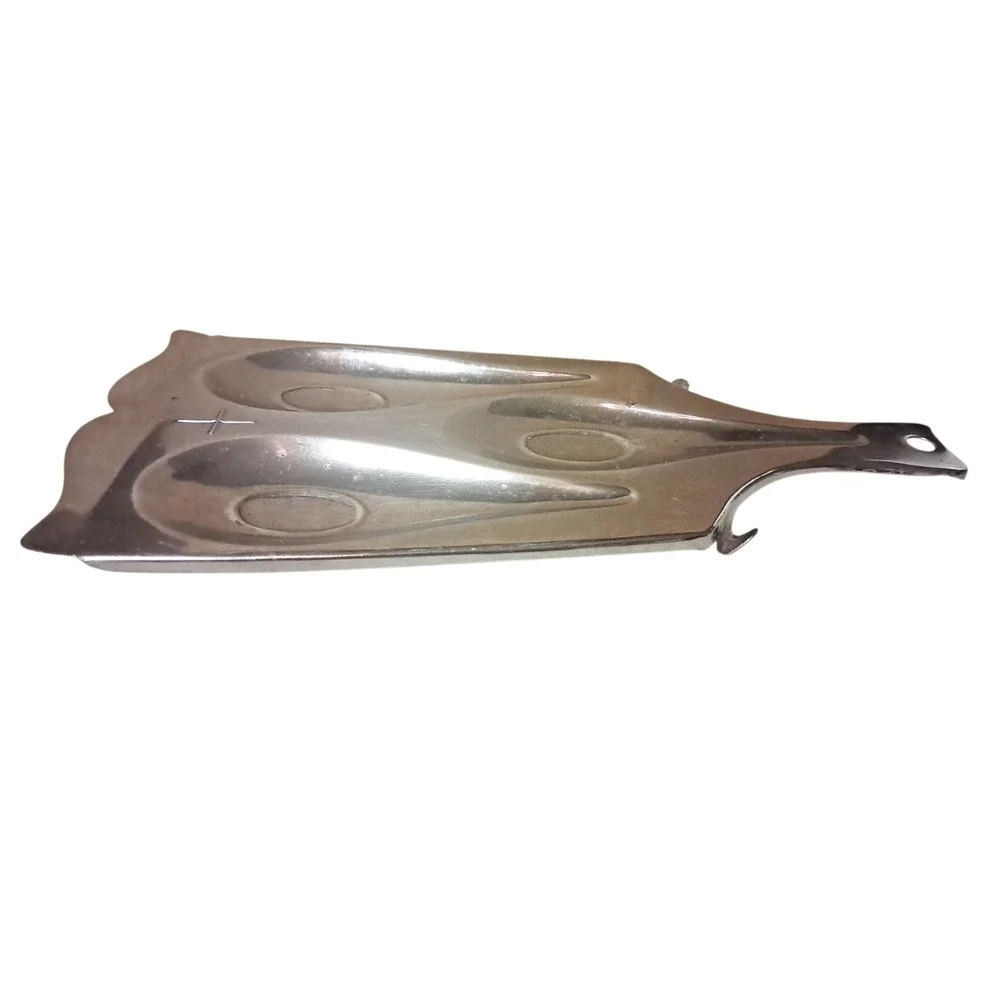 Spoonrest Vintage Metal Silver 3 Spoonrest Spots
