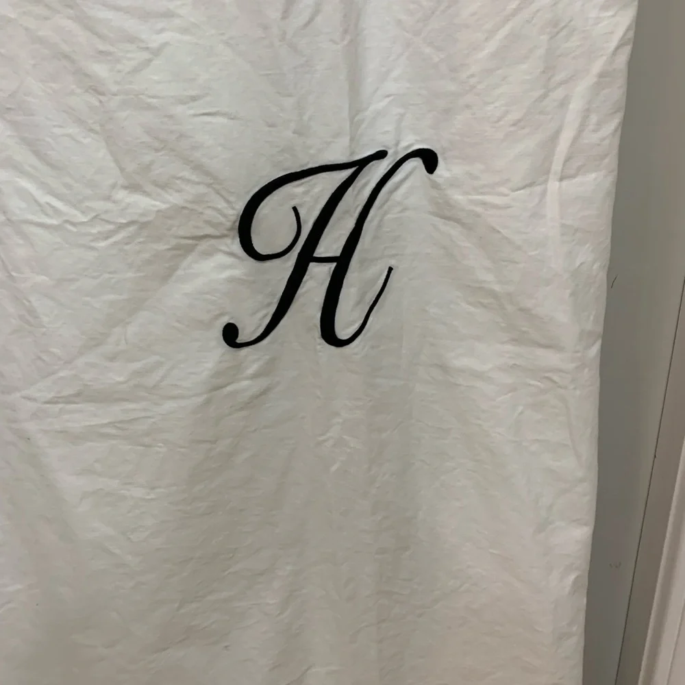 Ballard Design Monogram shower curtain