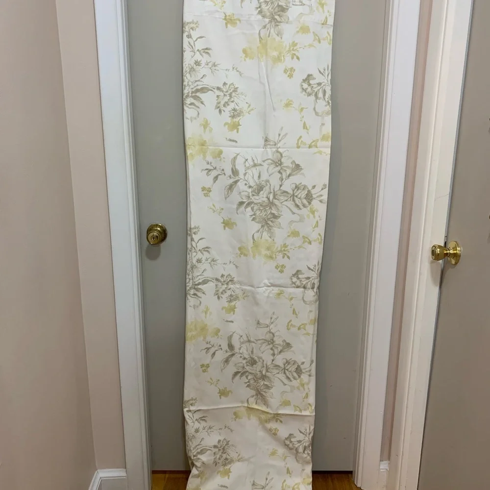 Tahari Floral Cloth shower curtain