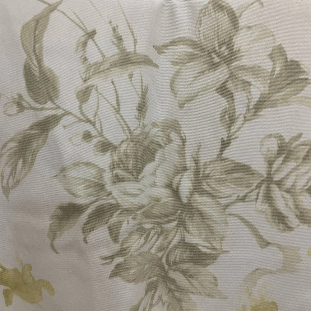 Tahari Floral Cloth shower curtain