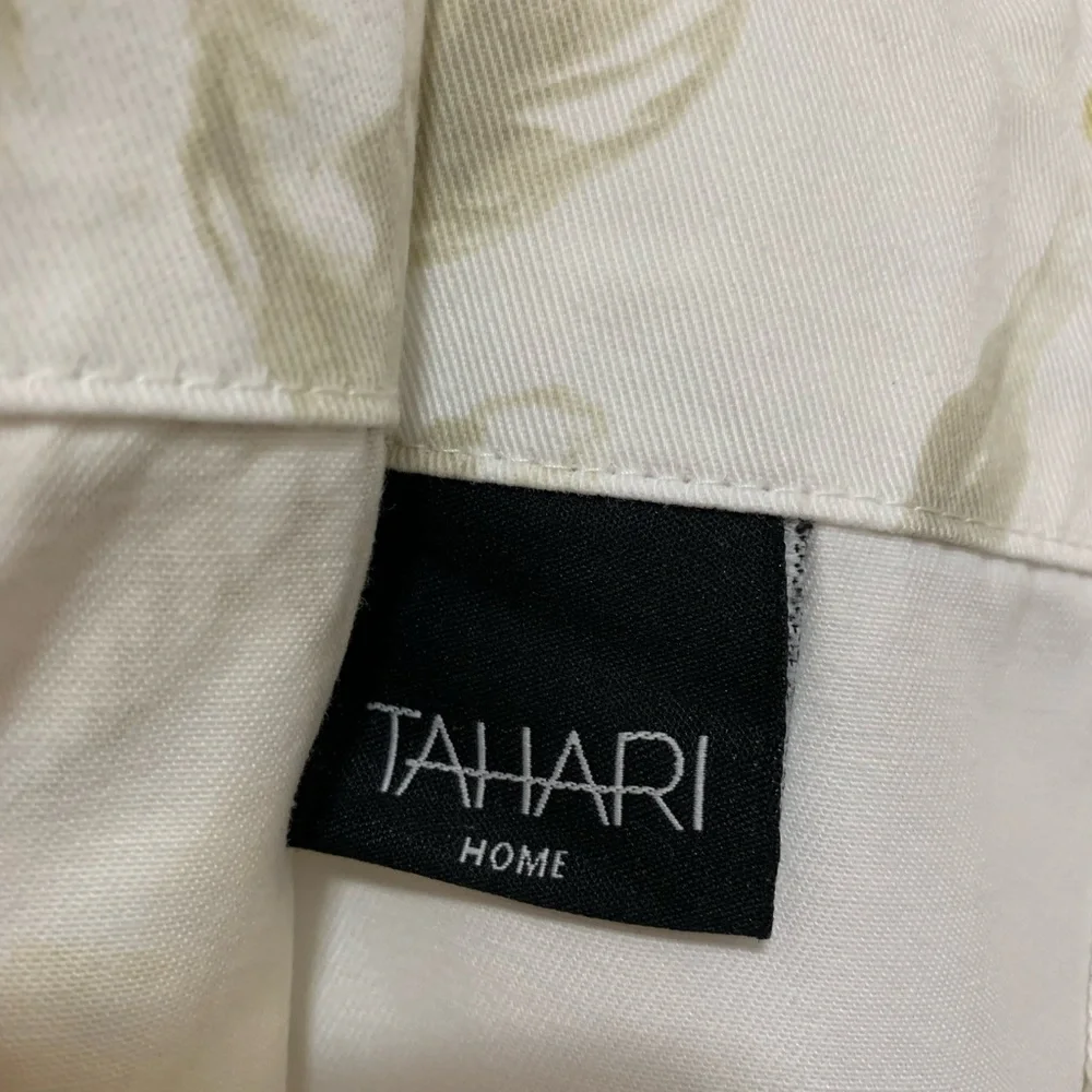 Tahari Floral Cloth shower curtain