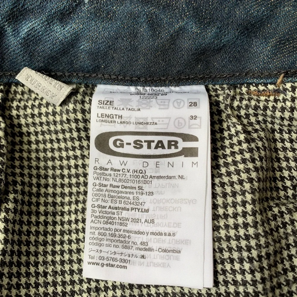 G-Star inseam 32 rise