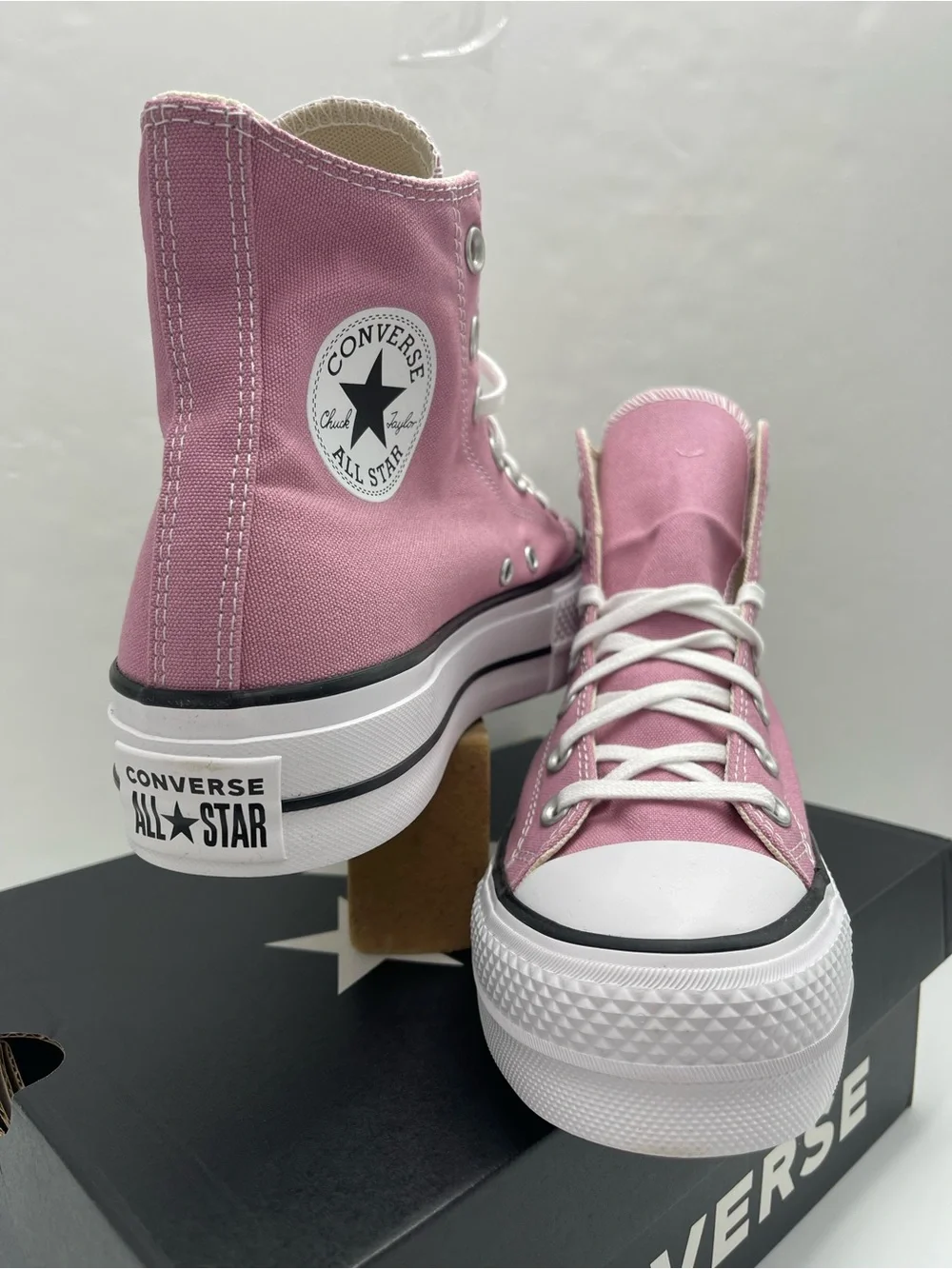 Converse A12954F CAS LIFT HI CLIFFSIDE ROSE/WHITE/BLACK Platform Sneakers