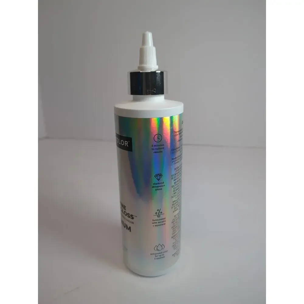 Keracolor Platinum High Shine Tinted Hair Gloss for In Shower Use 8fl oz New