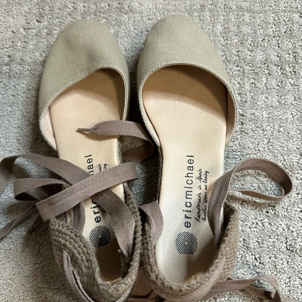 Eric Michael Tan Espadrilles Comfortable Stylish Footwear