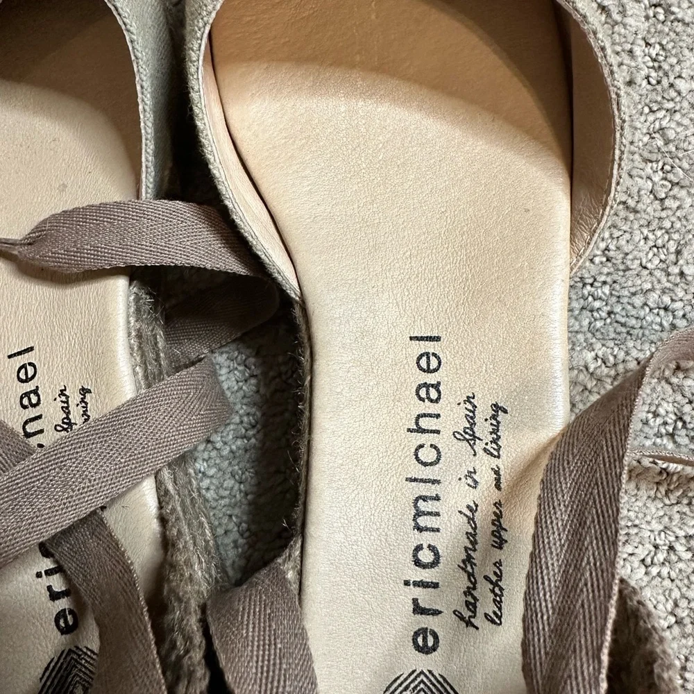 Eric Michael Tan Espadrilles Comfortable Stylish Footwear