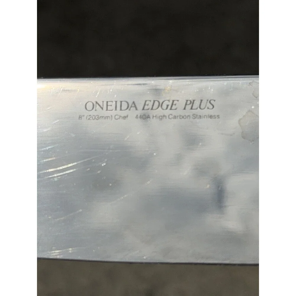 Oneida Edge Plus 8 Inch Chefs Knife Full Tang High Carbon Stainless Steel