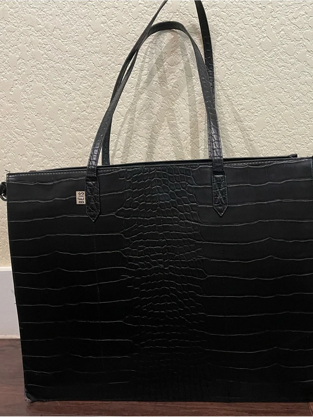 BEIS croc embossed