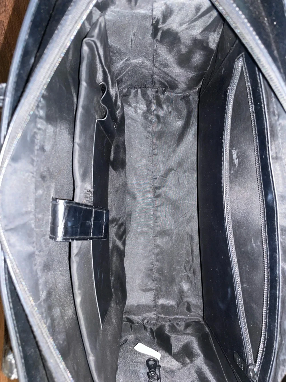 BEIS croc embossed
