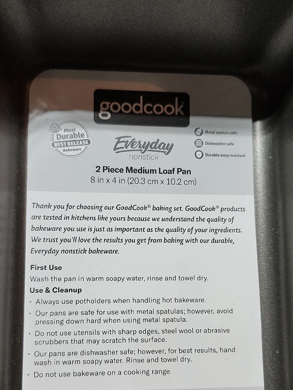 Goodcook 8x4 medium