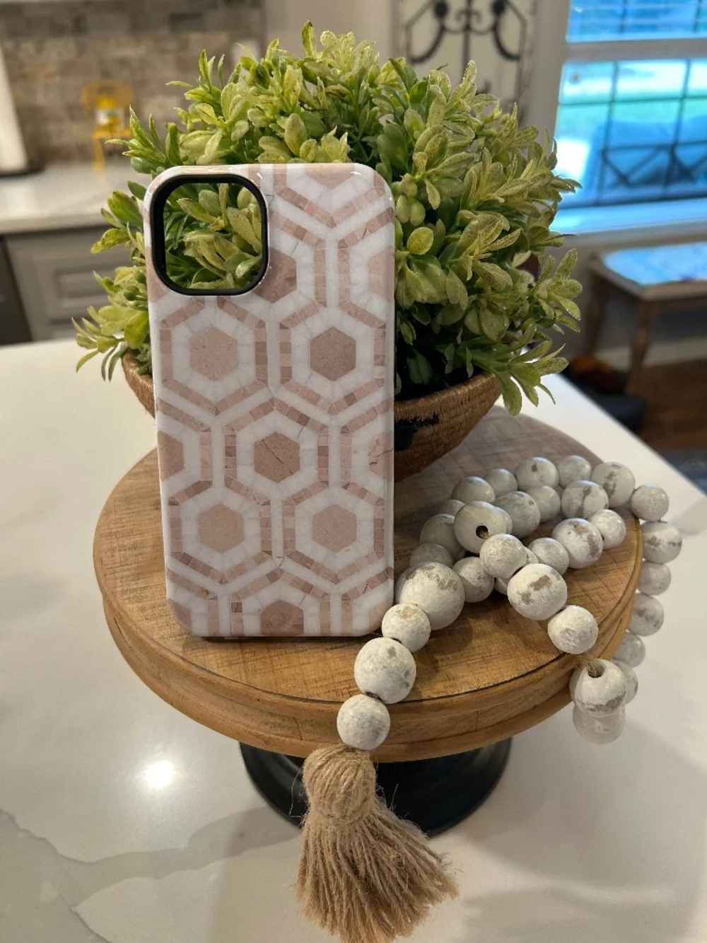 Joy Merryman Marble Mosaic iPhone 14 MagSafe Phone Case Cover
