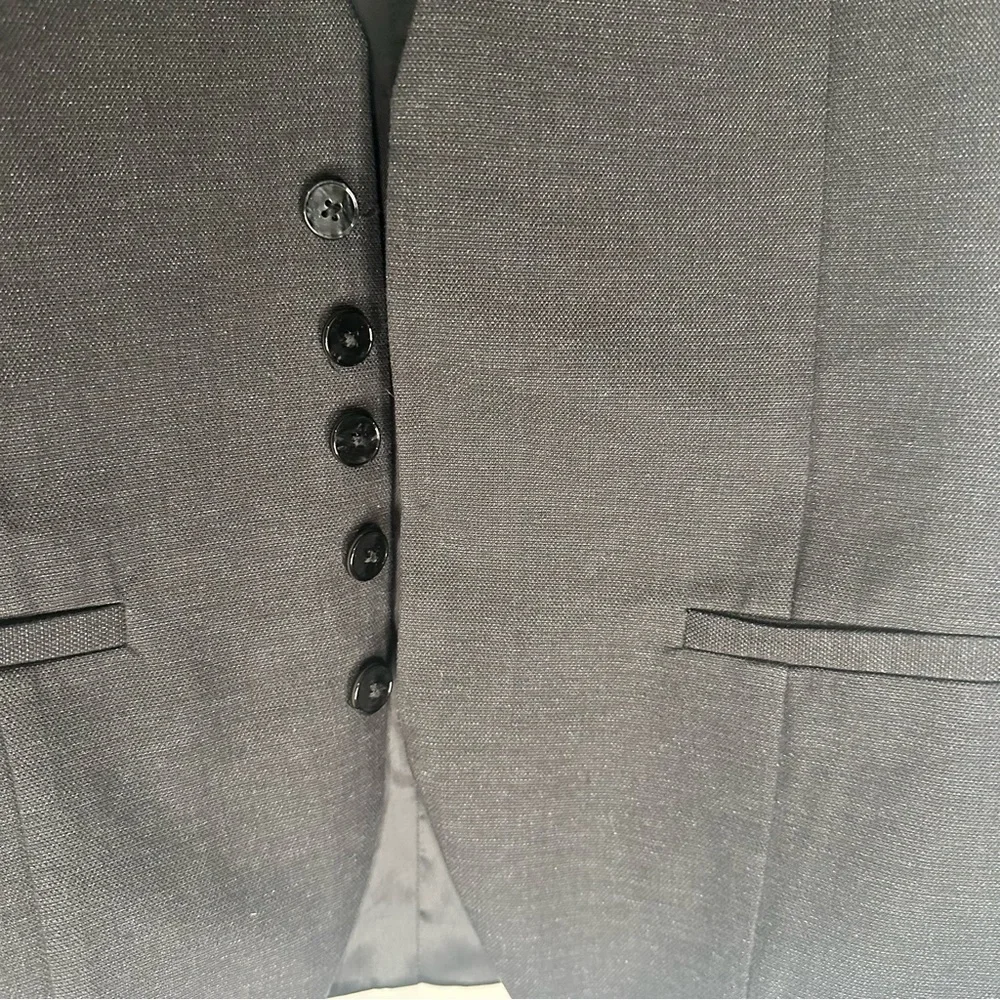 Zara Man Black Dress Vest